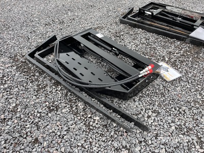 2025 GIYI SF60 60 in Horquillas con Desplazamiento Lateral para Minicargador (Sin Usar) / Side Shift Forks Różne Osprzęt do miniładowarek - Fits Skid Steer Loader (Unused)