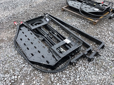 2025 GIYI SF60 60 in Horquillas con Desplazamiento Lateral para Minicargador (Sin Usar) / Side Shift Forks Różne Osprzęt do miniładowarek - Fits Skid Steer Loader (Unused)