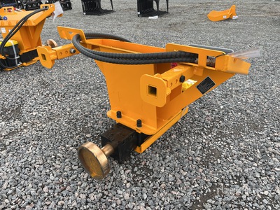 2025 GIYI AD680 Martillo Piloteador para Minicargador (Sin Usar) / Skid Steer Post Driver (Unused)