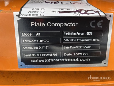 2025 SDLOOL 90 Vibratory Plate Compactor (Unused)