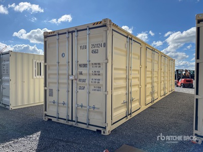 2025 40 ft High Cube Multi-Door حاويات تخزين