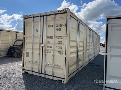 2025 40 ft High Cube Multi-Door حاويات تخزين