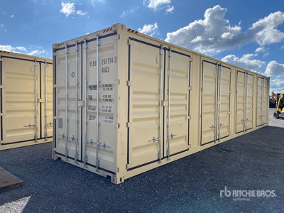 2025 40 ft High Cube Multi-Door حاويات تخزين