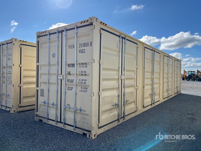2025 40 ft High Cube Multi-Door حاويات تخزين