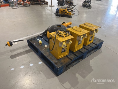 Quantity of (4) Transformers and light