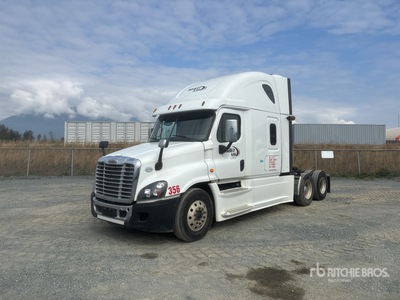2018 Freightliner Cascadia 125 6x4 T/A Sleeper Truck Tractor
