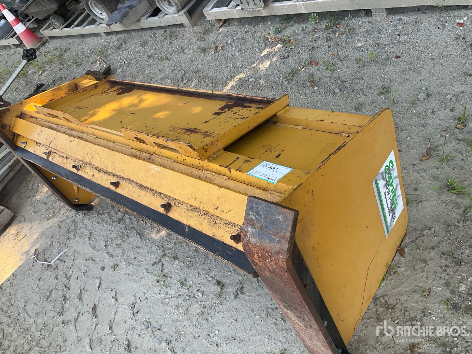 Skid Steer Snow Pusher