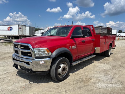 2017 Ram 5500 4x2 Crew Cab Service Truck