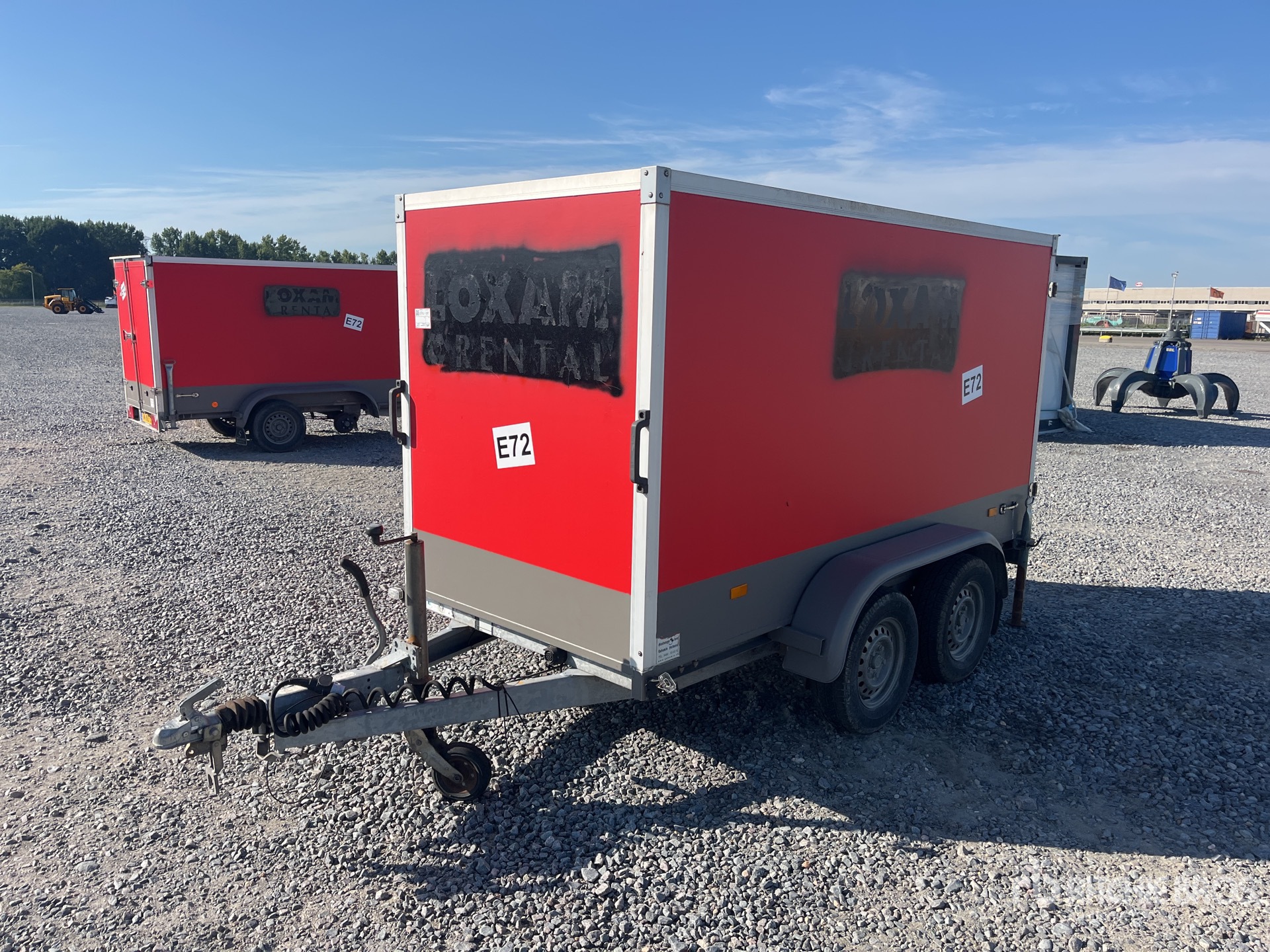 Hapert TA T/A Equipment Trailer