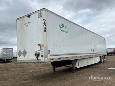 2017 Utility 4000D-X 53 ft x 102 in T/A Van Trailer