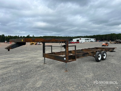 22 ft T/A Gooseneck Equipment Trailer