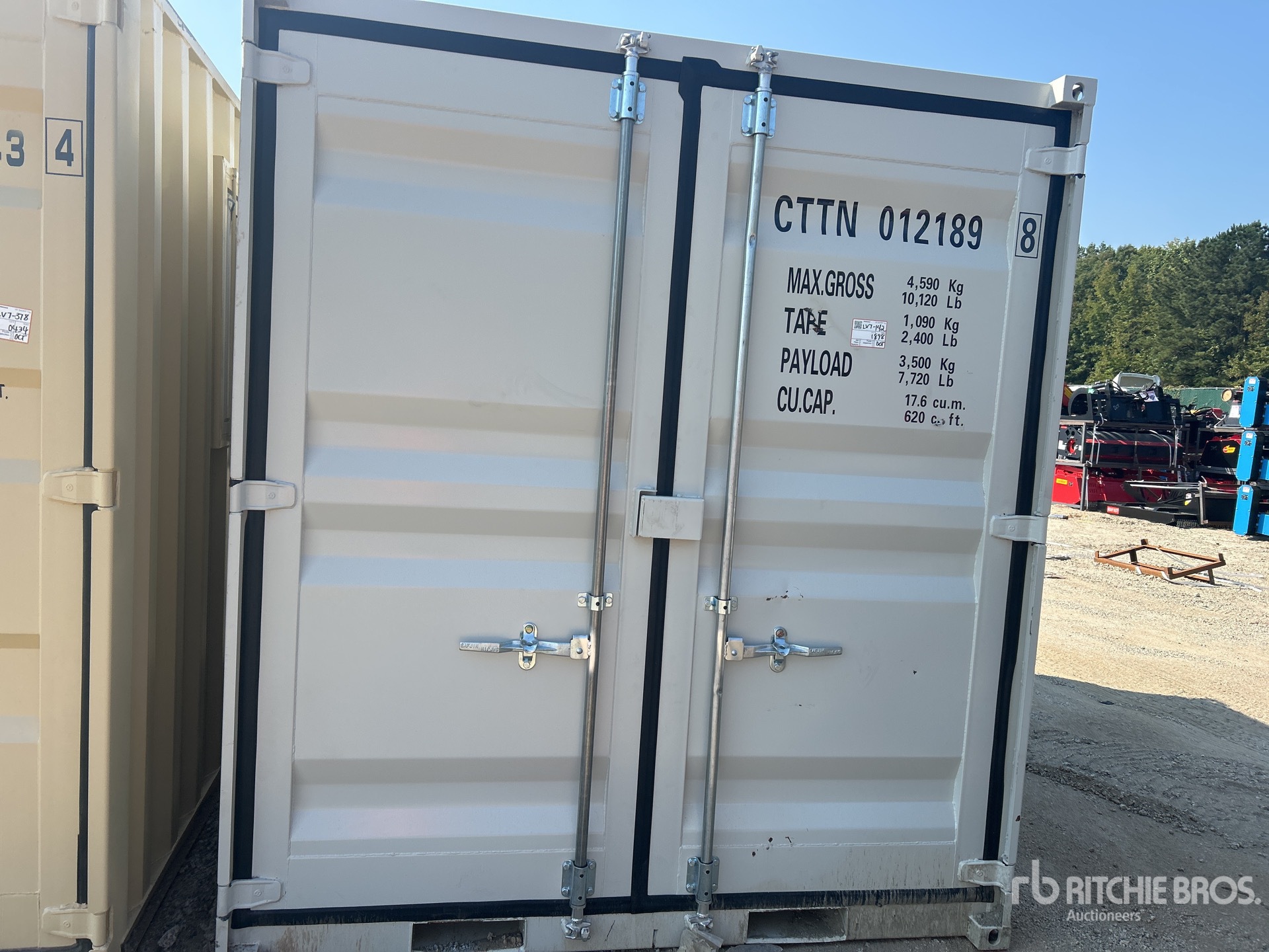 2025 12 ft Opslag container (Unused)