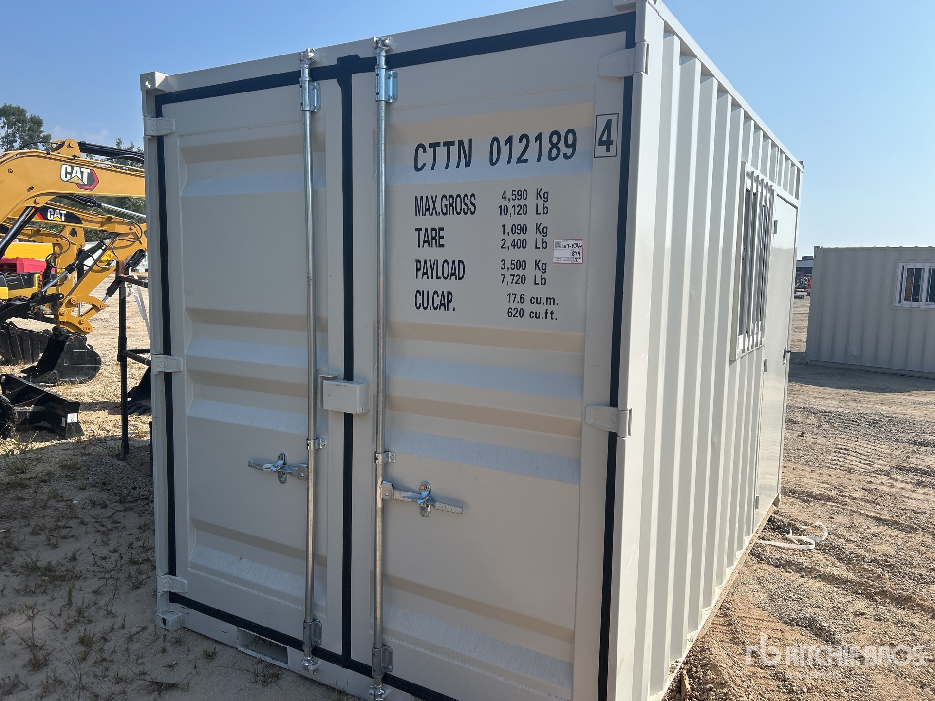 2025 12 ft Opslag container (Unused)