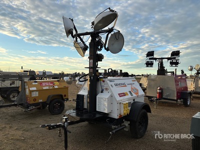 2018 Generac Magnum MLT-4200iv 20 kW Torre de iluminación