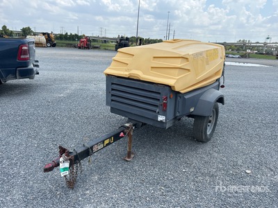 2018 Atlas Copco XAS 185 KD7 T4F 185 cfm Mobile Compressore
