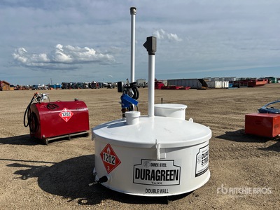 Duragreen 1500 L Skid Mounted Steel Fuel Tank