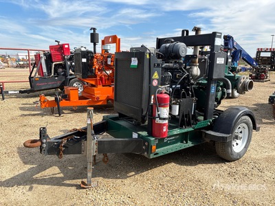 2021 Pioneer PP66S12L71 Trailer-Mounted Water Pump