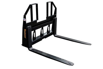 Tomahawk 48 In. Heavy Duty Walk-Through Forks Skid Steer Forks