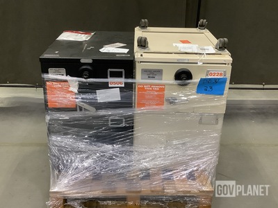 (2) Assorted Filing Cabinet Safes