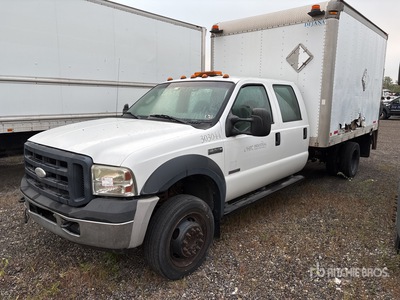 2007 Ford F-550 XL 4x2 Van Truck (Inoperable)