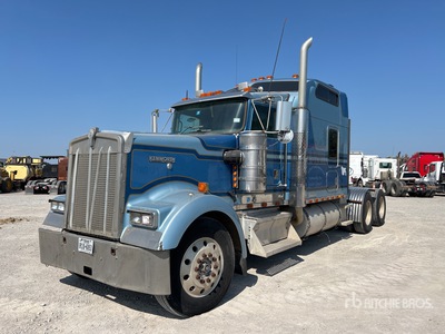 1999 Kenworth W900 6x4 T/A Slaapcabine Trekker