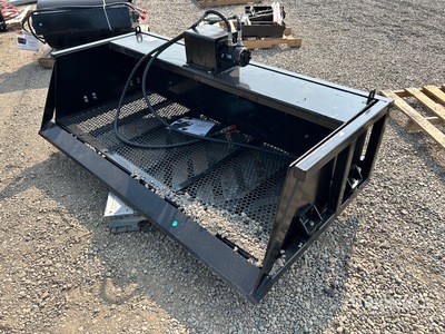 2025 GIYI GY-VB59 59 in Skid Steer Screening Bucket (Unused)