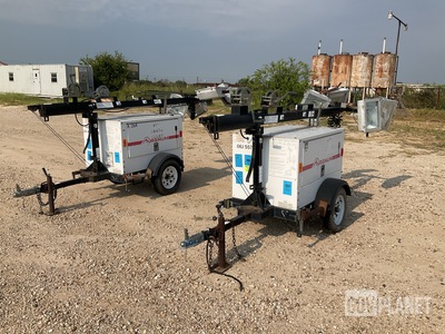 (2) Magnum Light Towers