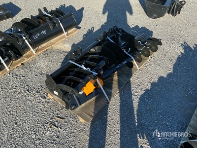 Quantity of (8) 2025 VICSEC VCA-8 Mini Excavator Attachments (Unused)