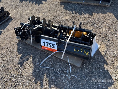 Quantity of (8) 2025 VICSEC VCA-8 Mini Excavator Attachments (Unused)