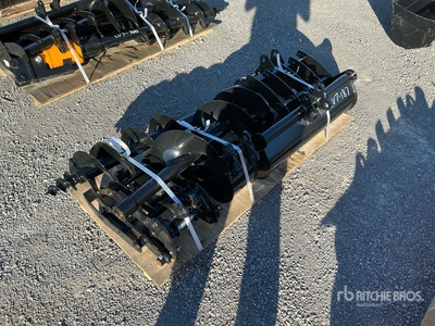 Quantity of (8) 2025 VICSEC VCA-8 Mini Excavator Attachments (Unused)