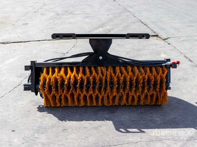 2025 GIYI GY-SE61 61 in Skid Steer Broom (Unused)