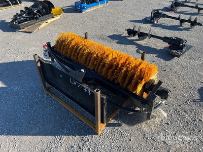 2025 GIYI GY-SE61 61 in Skid Steer Broom (Unused)