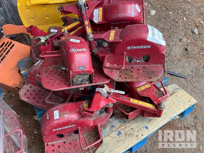 Quantity of Exmark Sulky Attachments