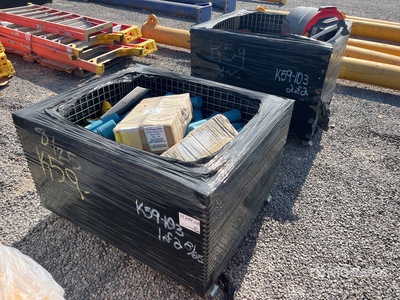 Quantity of (2) Crates of Contractor Supplies Divers - Industriel