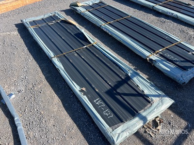 Quantity of (100) 2025 SKLP SKL100 Galvalume Steel Sheets (Unused)
