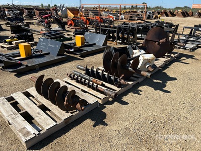 Melroe Skid Steer Auger