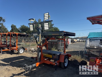 2021 National Signal LTS-160 Solar を見 Light Tower
