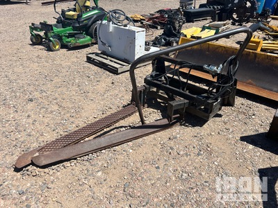 60 in Mini 45" x 16" Quick Att スキッドステア用フォーク