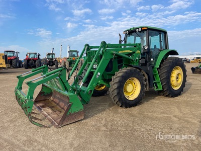 2009 John Deere 7430 4WD Tractor