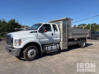 2016 Ford F-650 4x2 Extended Cab Dump Truck
