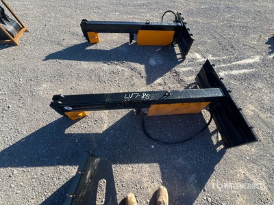 2025 GIYI GY-HLS25 25 in Skid Steer Log Splitter (Unused)