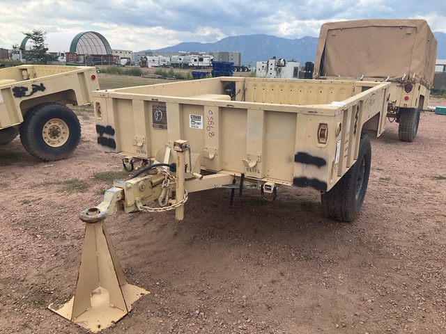 1998 US ARMY Tank Automotive Command M1101 Cargo Trailer 1998 US ARMY Tank Automotive Command M1101 Cargo Trailer