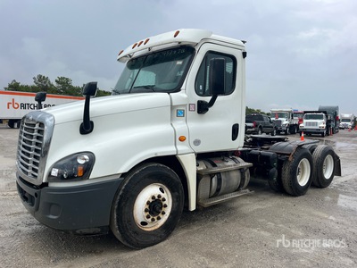 2017 Freightliner Cascadia 125 6x4 Day Cab Truck Tractor