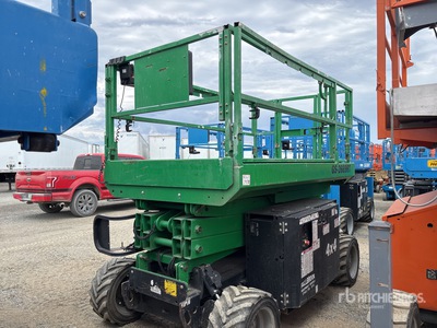 2016 Genie GS2669RT Dual Fuel Elevador de tijera