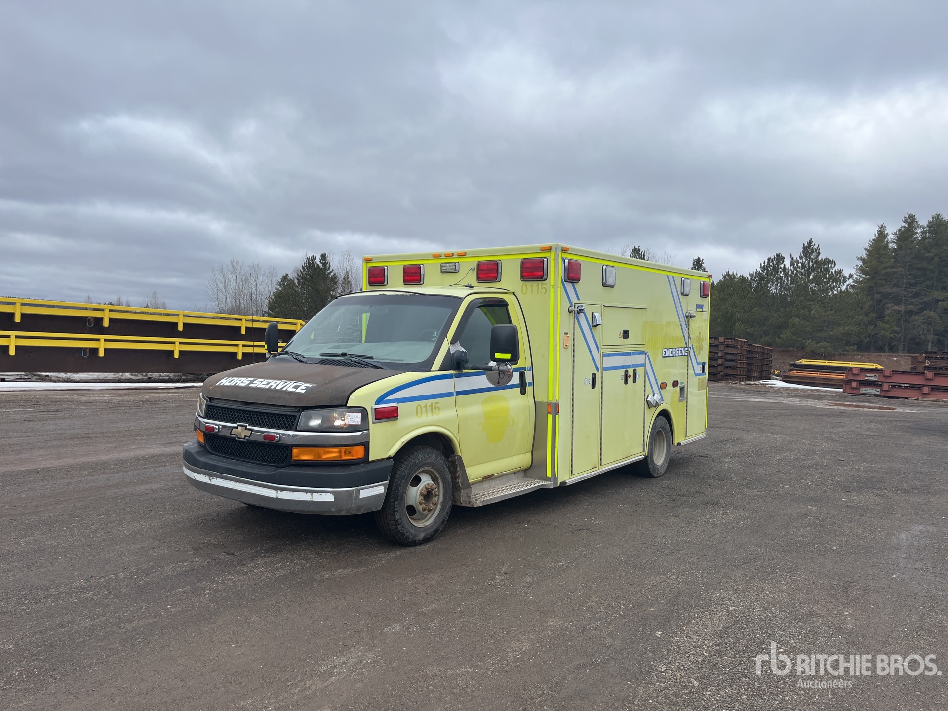 2014 Chevrolet Express G4500 4x2 Ambulancia