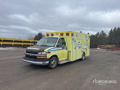 2014 Chevrolet Express G4500 4x2 Ambulancia