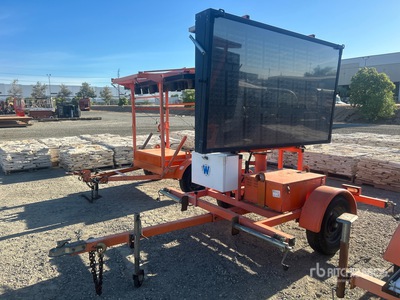 2010 Wanco WVT3 Solar Informationstafel