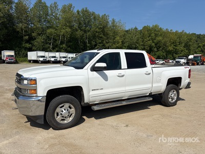 2016 Chevrolet Silverado 2500 HD LT 4x4 Crew Cab Pickup
