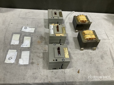 (429) Bushings, (2) Transformers, (3) Circuit Breakers & Assorted Items