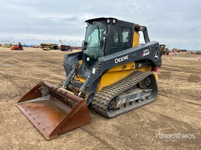 2021 John Deere 333G Two-Speed Chargeuse sur rails compacte